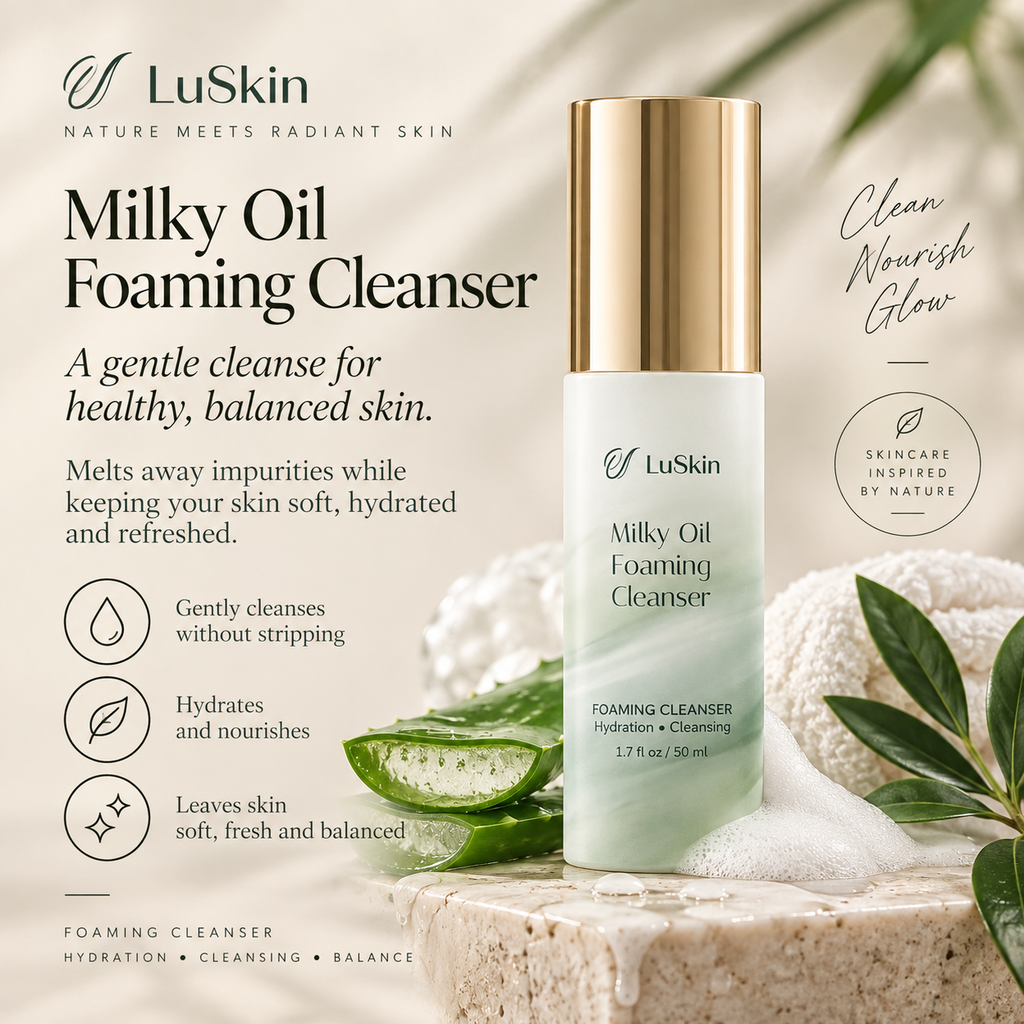 Milky Oil Foaming Cleanser